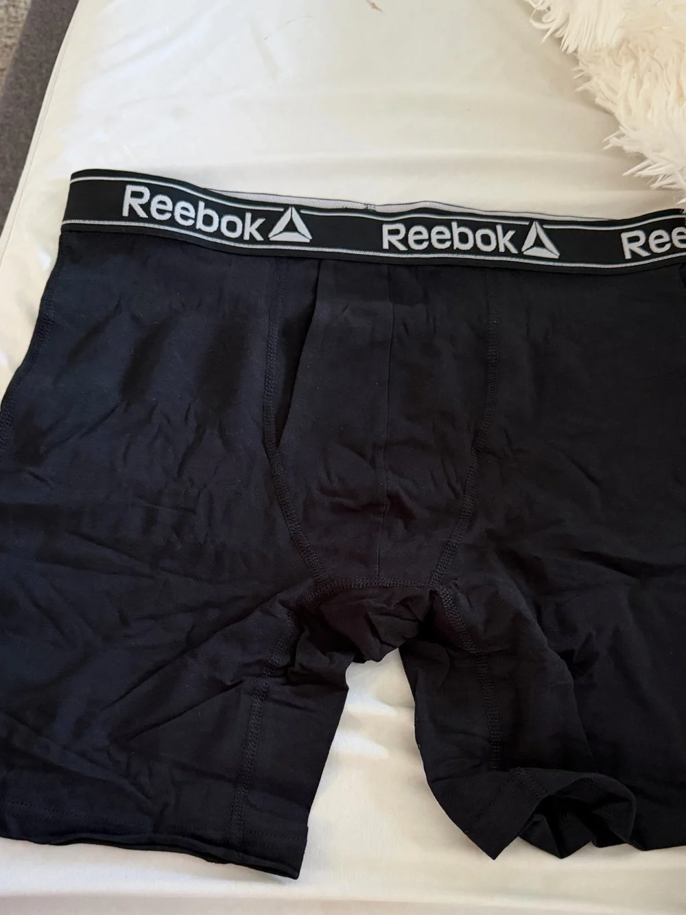 Reebok Men’s Black Performance Boxer Briefs